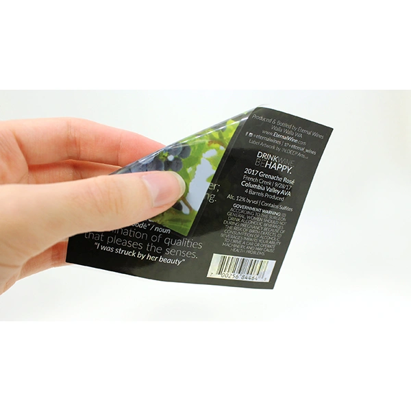 両面ワインラベル印刷｜企業向けオリジナル酒ラベル製作・高品質印刷