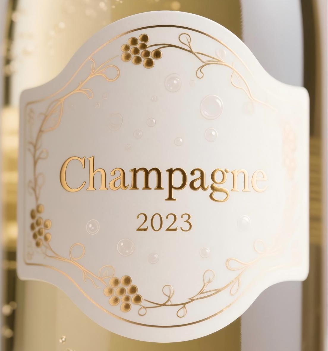 オリジナル香槟ラベル印刷｜企業向け高品質カスタムシャンパンラベル製作