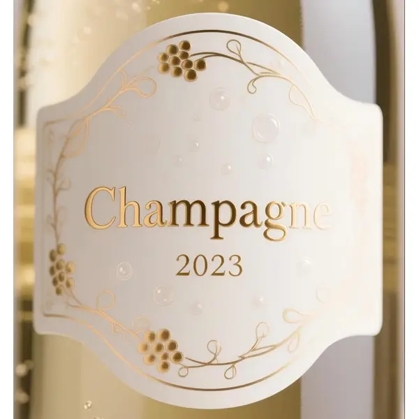オリジナル香槟ラベル印刷｜企業向け高品質カスタムシャンパンラベル製作
