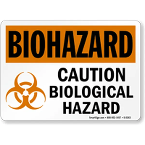 生物危険ラベル印刷｜企業向けGHS対応オリジナルバイオハザード表示ラベル