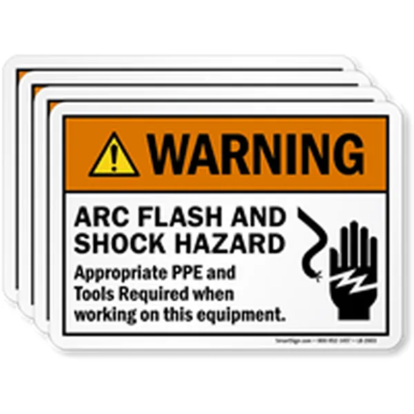 高電圧危険ラベル印刷｜企業向け電気設備用オリジナル警告ラベル製作