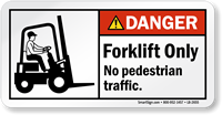 フォークリフト安全ラベル印刷｜企業向け作業現場用警告表示ラベル
