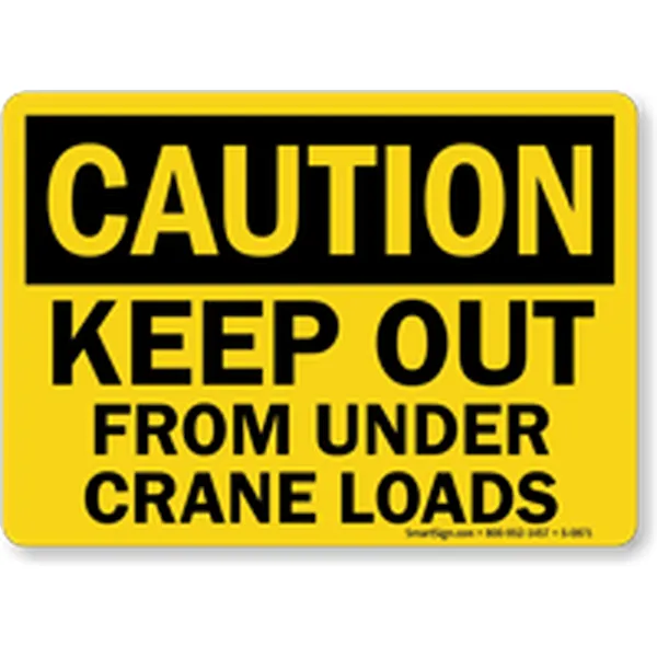 クレーン安全ラベル印刷｜企業向け作業現場用警告表示ラベル製作