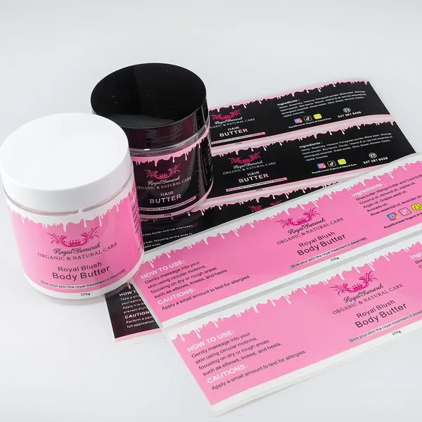 カスタムクリームラベル印刷｜高級スキンケア向けオリジナルラベル制作