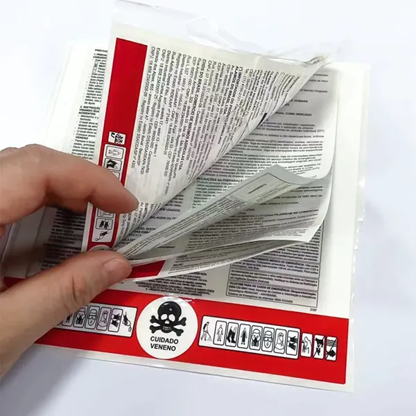 カスタム小冊子ラベル印刷｜製品情報提供用オリジナルラベル制作