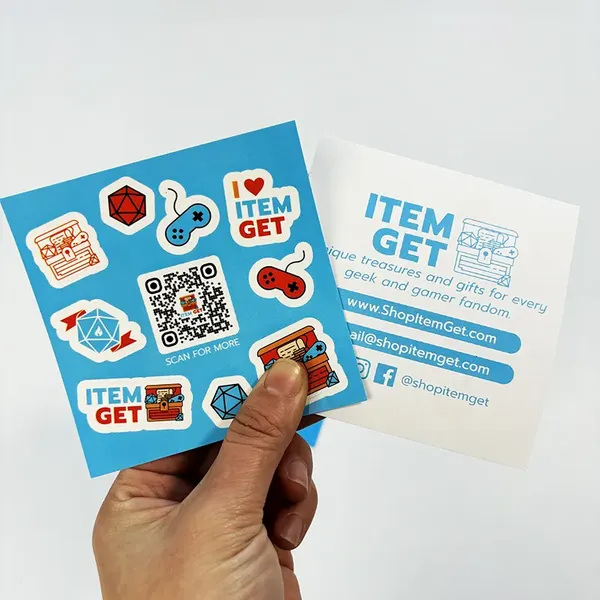 カスタムバックプリントステッカー印刷｜企業向け高耐久オリジナルラベル制作