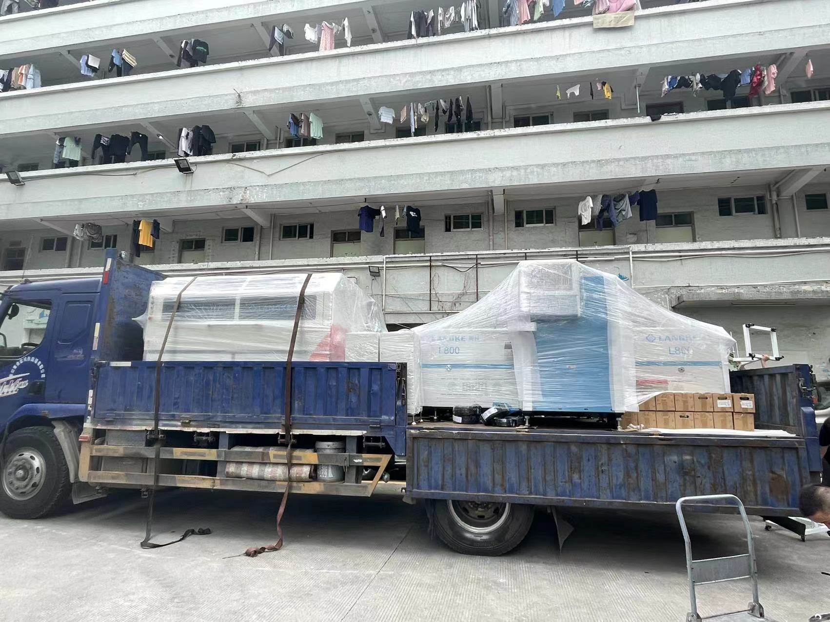 15 juillet 2022, expédition prête à l'usine du client