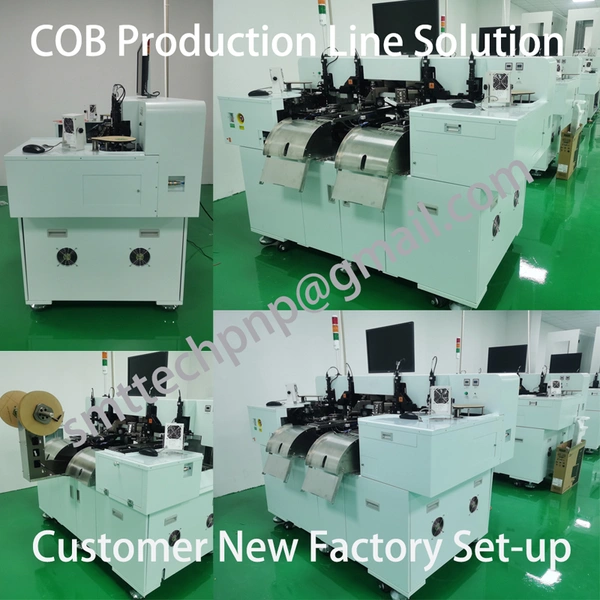 COB resistance bonding machines for roll to roll FPCB