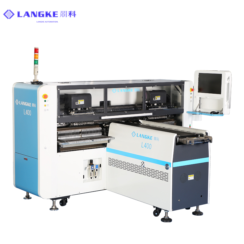 Langke L400 smt roll to roll FPCB pick and place machine Langke L400 smt roll to roll FPCB pick and place machine