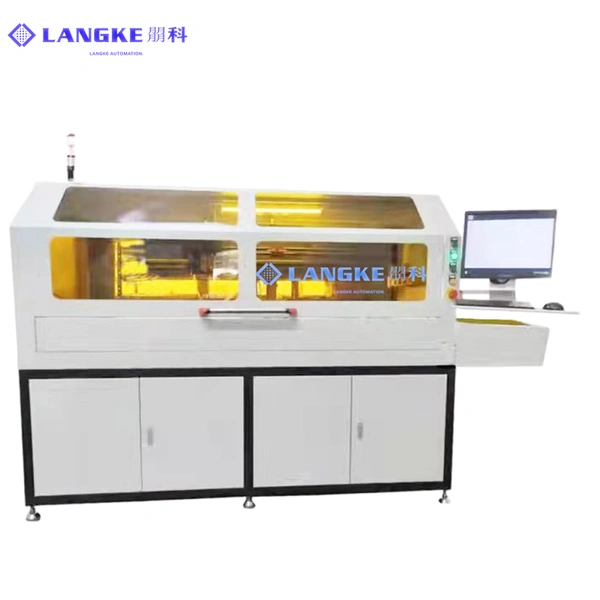 smt roll to roll full auto solder paste printer machine
