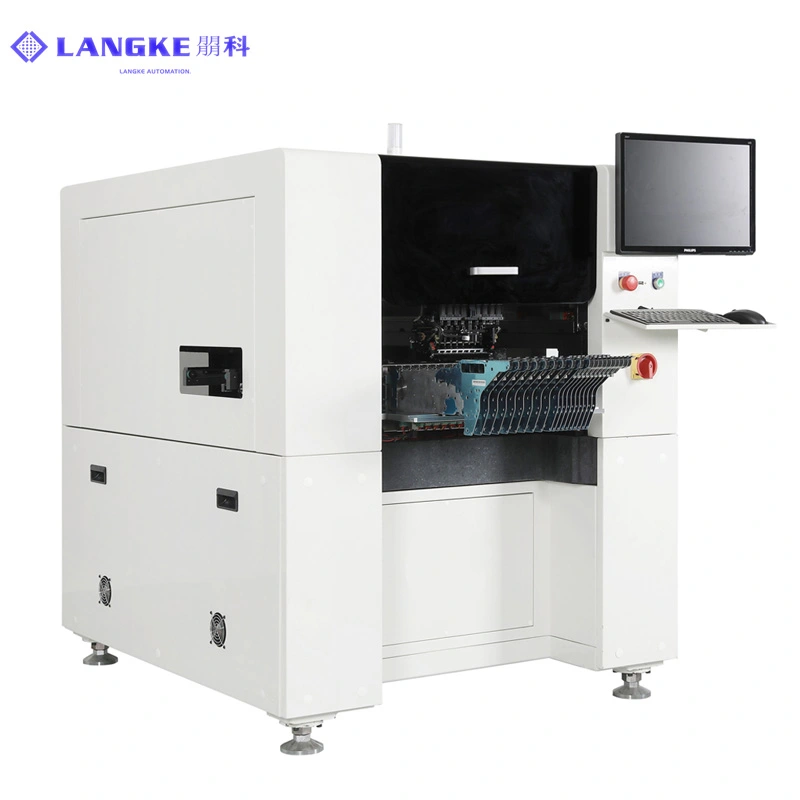 Online SMT chip mounter machine for LED products