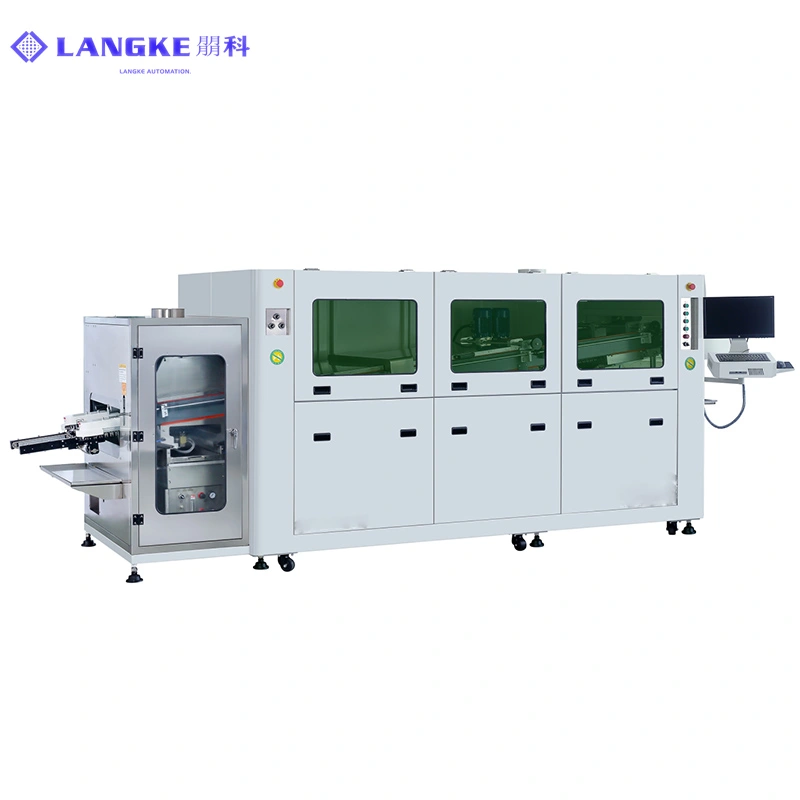 4 heating zones tht lead free wave solder machine