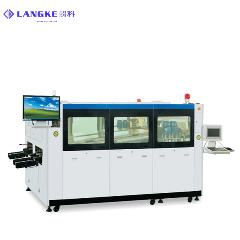LKD-350 dual channel lead free wave solder machine