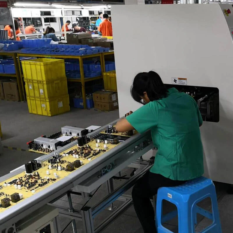 PCB inserting line in tht production line