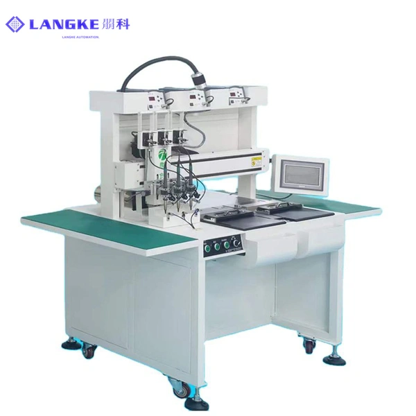 High Quality wire solder Welding Machine for PCB Board with Cleaning Robot