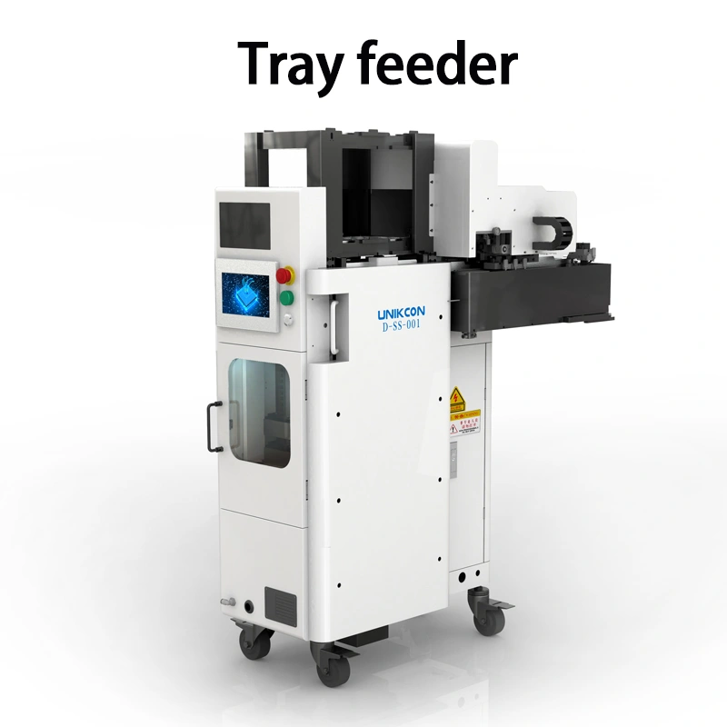 tray feeder for odd-shaped insertion machine