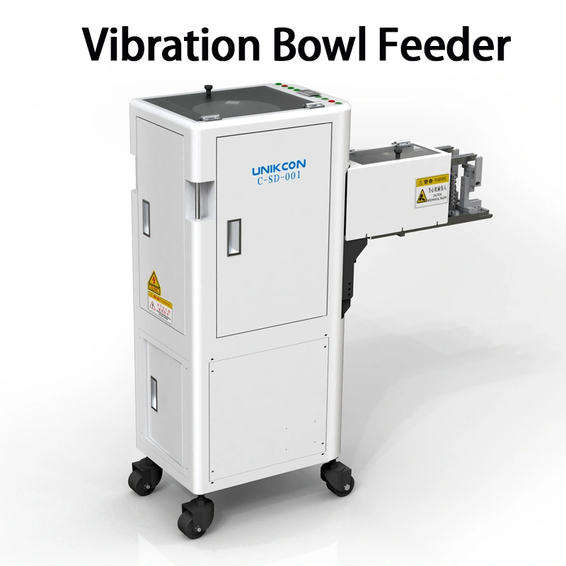 bowl feeder for bulk odd-shaped component