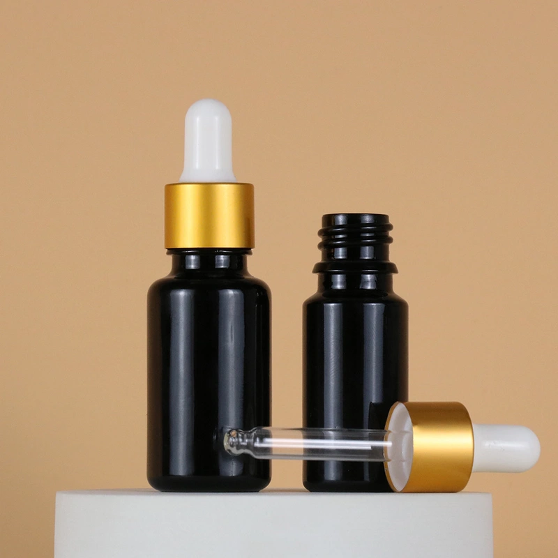  essential oil dropper bottle 20ml 1oz 50ml With black child safe cap
