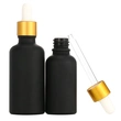 Essential Oil Dropper Bottles;Cosmetic Packing Bamboo Frosted Glass 
