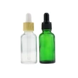 1 Oz frosted clear Glass Bottle serum glass dropper bottle 