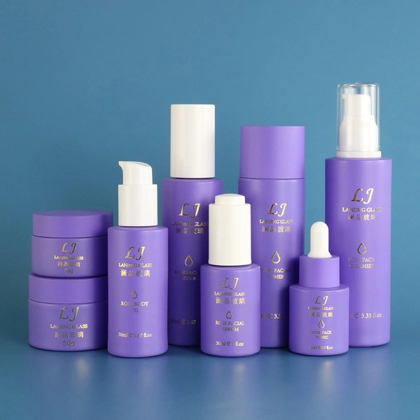  Cosmetic serum pump  Bottles Set