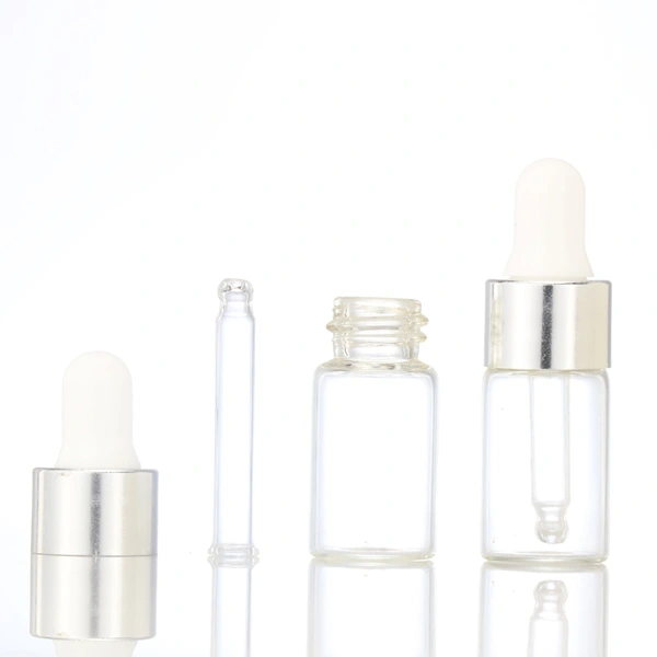 Glass 1ml 2ml 3ml 5ml Essential Oil Sample Bottle Vials for Traveling