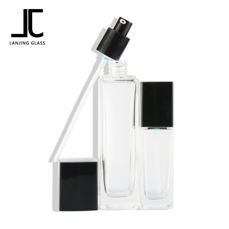 Custom Frosted Skincare Bottle Face Cream Jar 