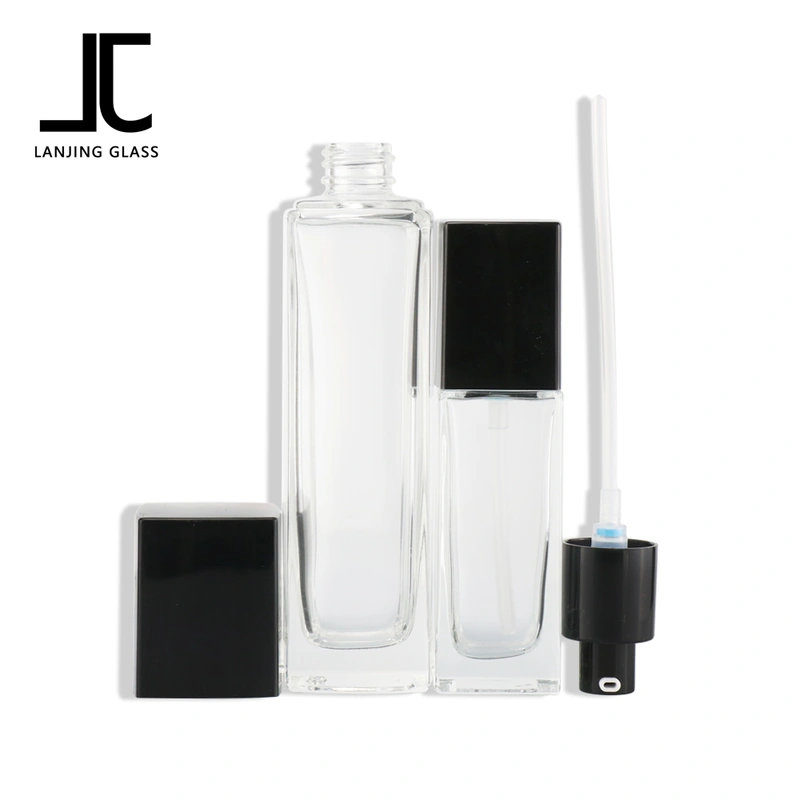 Custom Frosted Skincare Bottle Face Cream Jar 