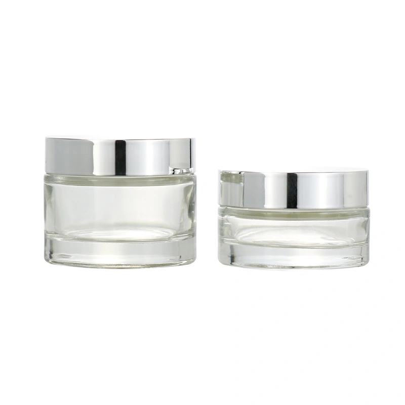 Glass jar cream bottle cream jars cosmetic bottles