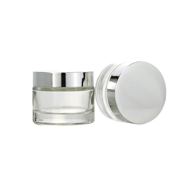 Glass jar cream bottle cream jars cosmetic bottles