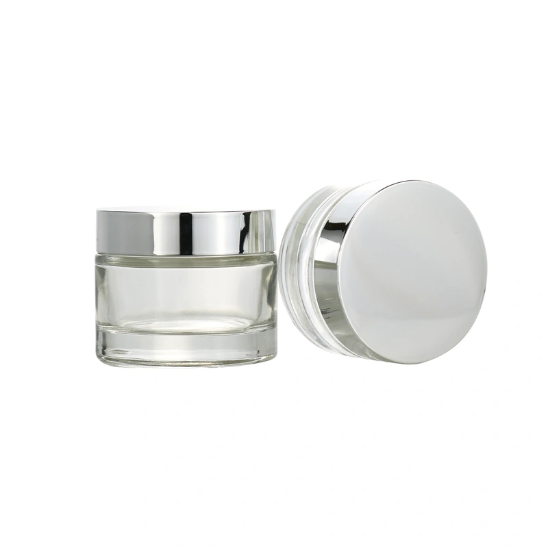 Glass jar cream bottle cream jars cosmetic bottles