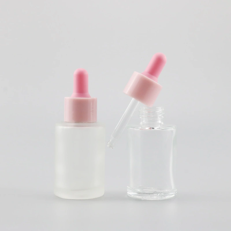 cream screw lid bottle amber jar 2oz glass dropper essential oil jar for cosmetic