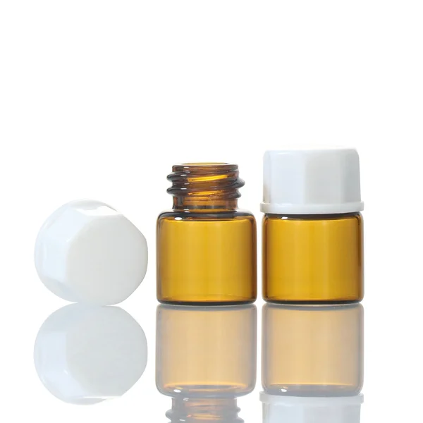 Sample Container Liquid Bottle Refillable Mini Glass Dropper Bottle