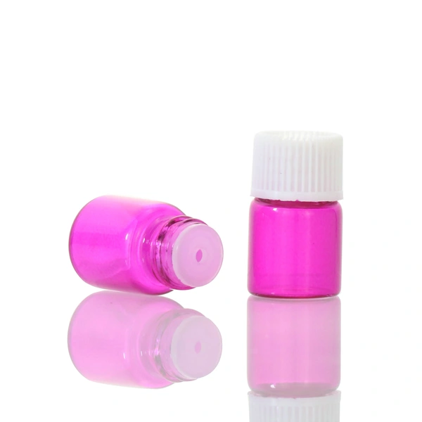 Glass Serum Cosmetic Mini Sample Dropper Bottle Essential Oil Vial