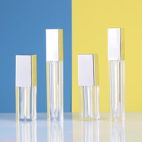 luxury lip gloss ;pink color lipgross tube;empty tube  for lipstick