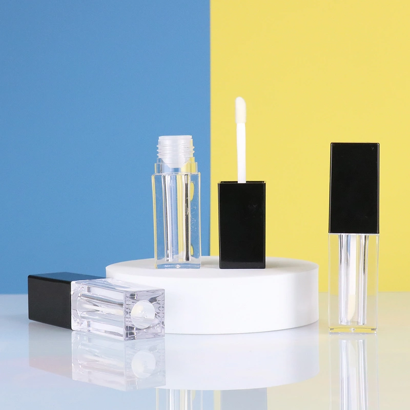 2ml lip gloss tube ;pink color lipgross tube;empty tube for lipstick