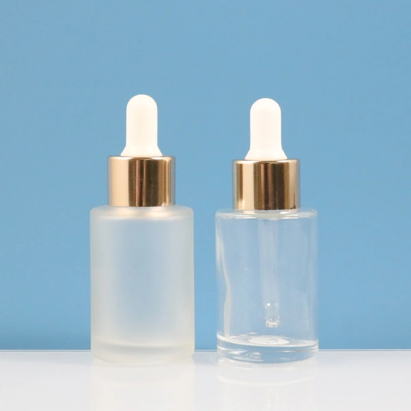 printed lotion packaging  serum bottle 30ml glass dropper bottle
