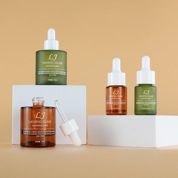 Glass Container/Packaging Cosmetic Cream Essential Oil Bottle 50ML