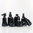30ml Black Slant Shoulder Glass Cream Essential Oil Foundation Bottle