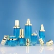 cosmetic glass bottle sets glass jar for skincare face cream lotion bottle
