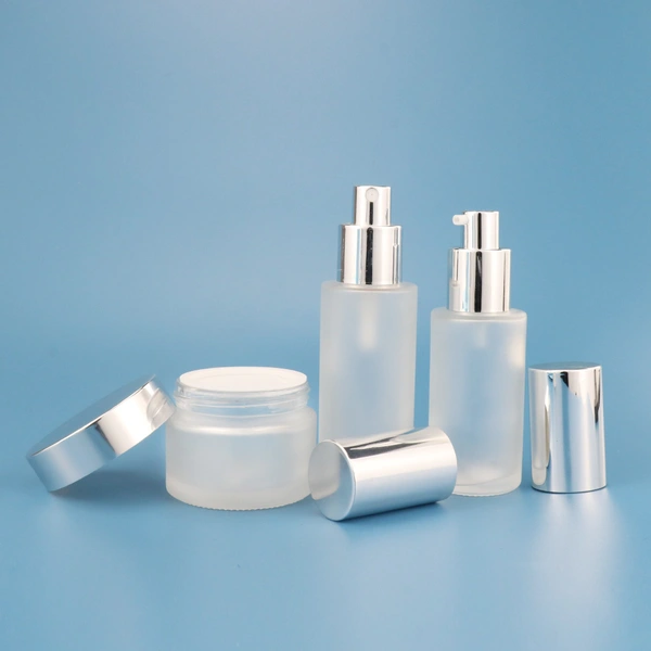 perfume 50ml spray glass bottle sets  for cream lotion supplier