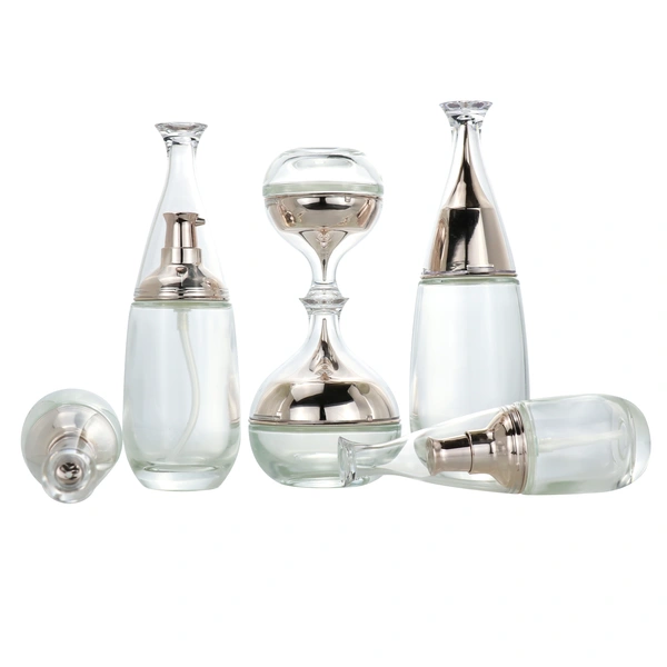 glasses oil bottle perfume 50ml spray glass bottle sets 