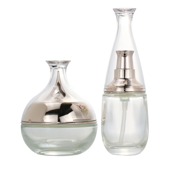 glasses oil bottle perfume 50ml spray glass bottle sets 