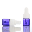 wholesale sample dropper vials 2ml pink blue dropper glass bottle