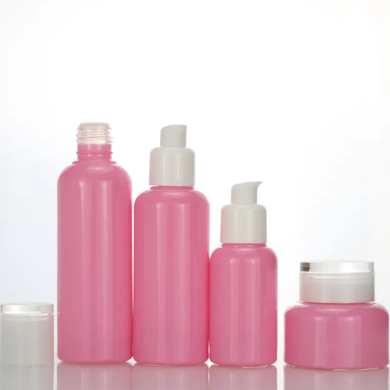 Electroplating Face Cream Jars Container Cosmetic Packaging Set