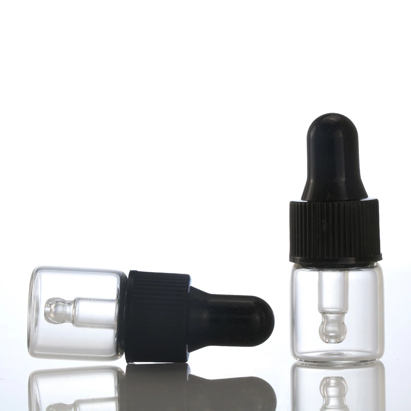 2ml Small Glass Eye Dropper Bottle for Cosmetic Liquid dropper bottle
