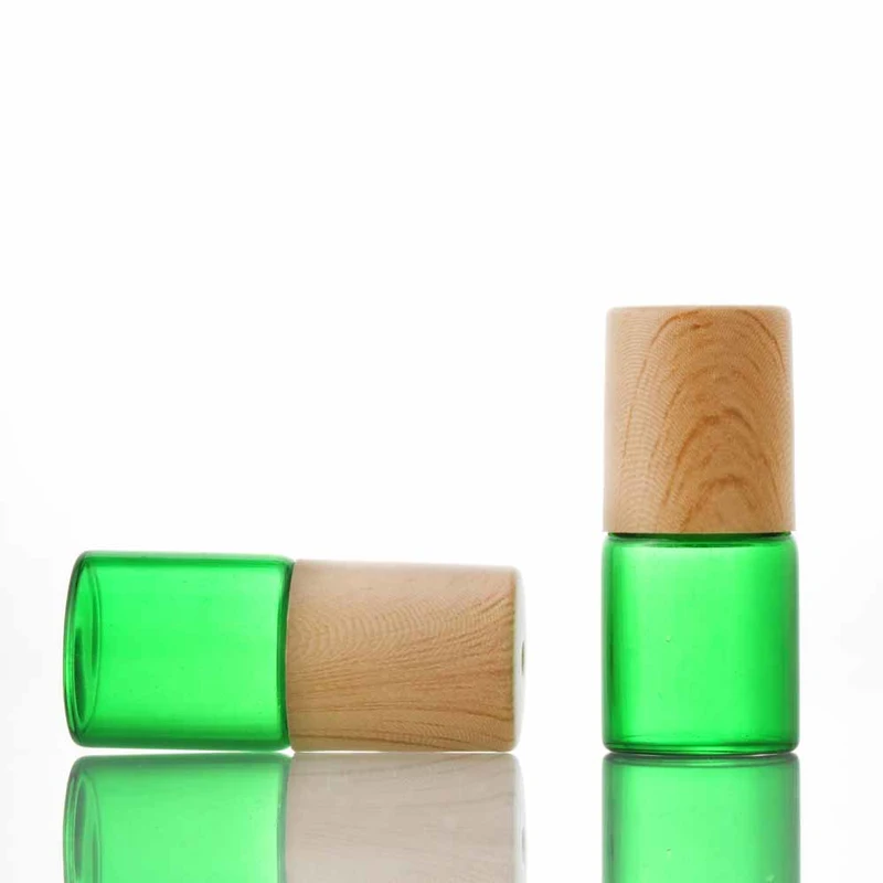  Essential oil perfume bottle roll on with cap attar glass bottle