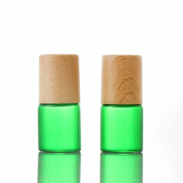  Essential oil perfume bottle roll on with cap attar glass bottle