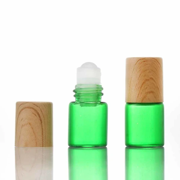  Essential oil perfume bottle roll on with cap attar glass bottle
