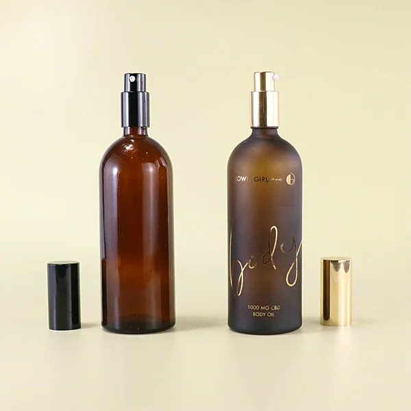  essential oil dropper  shampoo bottle  Black Trigger Spray Pumps